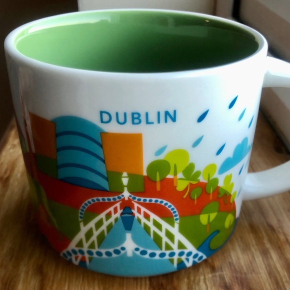 Starbucks Mug DUBLIN Ireland You Are Here Collection Ha’ penny Bridge NEW in Box - Picture 1 of 3